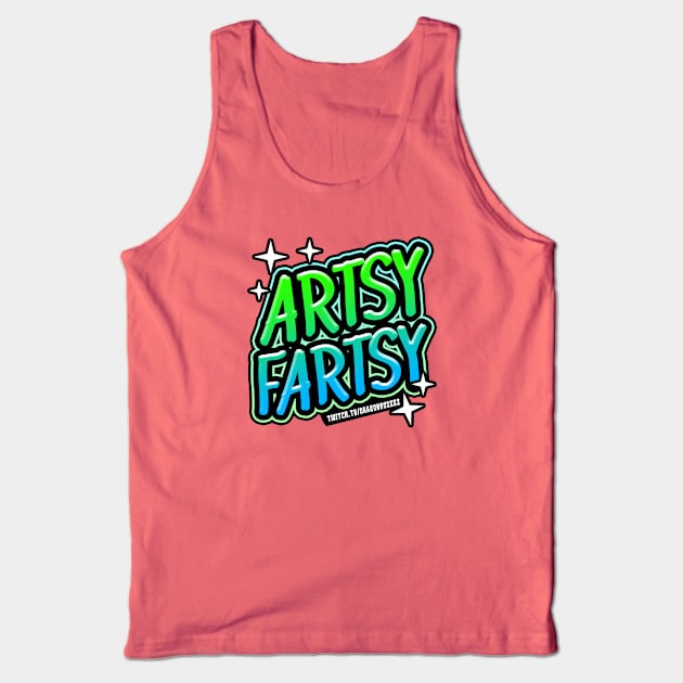 Artsy Fartsy Tank Top by Dragonheart Studio